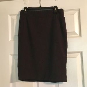 Ann Taylor Black Pencil Skirt